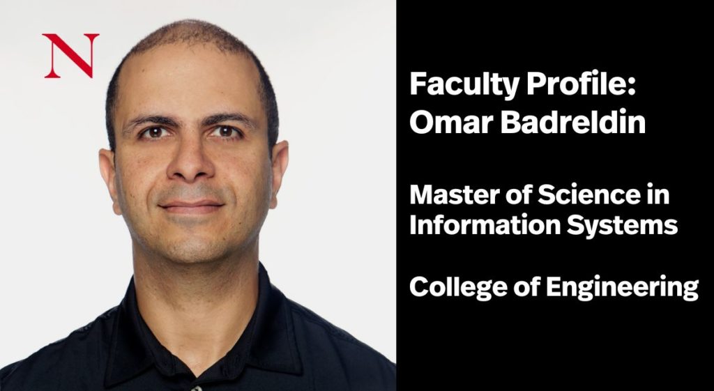 Faculty Profile: Omar Badreldin photo