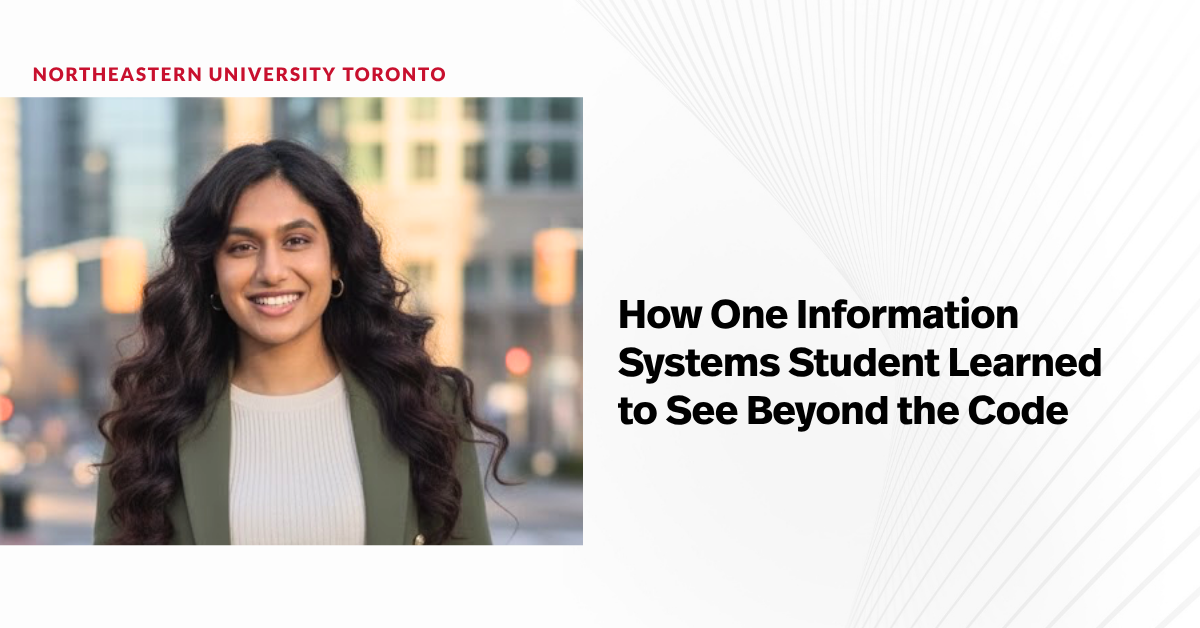 How One Information Systems Student Learned to See Beyond the Code